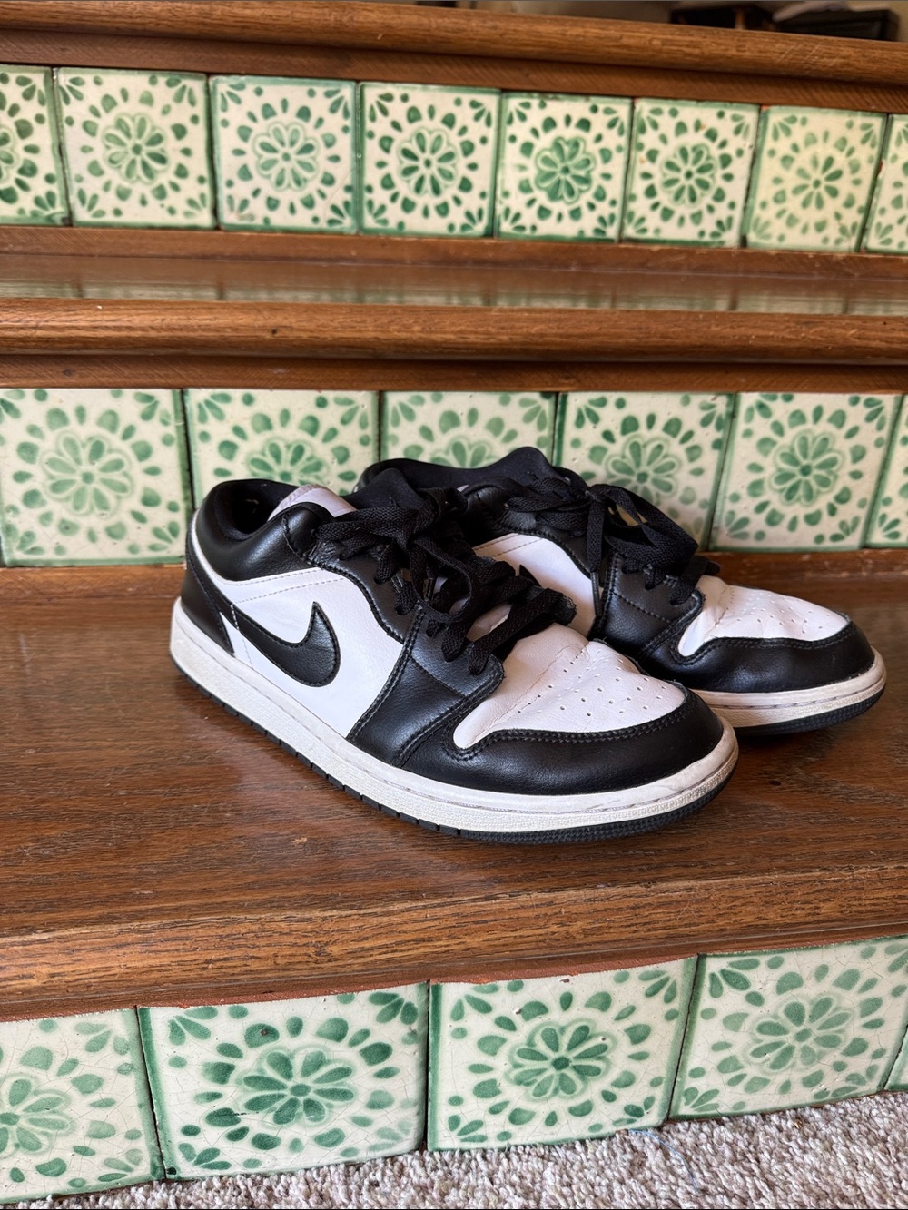 Nike air Jordan pandas size 10 (used)